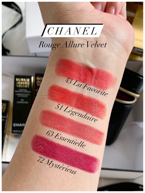 chanel 51 lipstick|rouge allure velvet chanel.